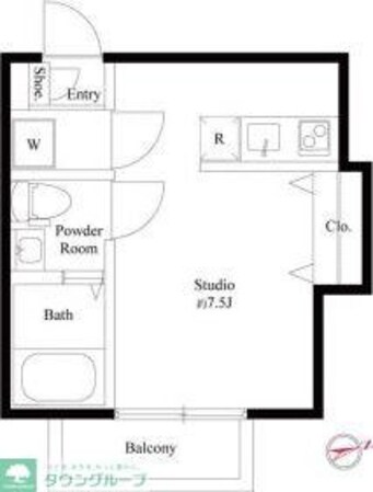 ブランノワール船橋の物件間取画像